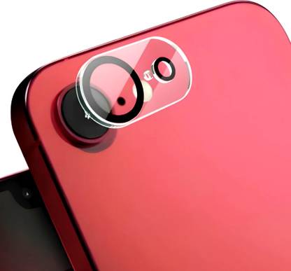 SCRENZO Back Camera Lens Glass Protector for iPhone 16e Transparent Camera Glass For iPhone 16e (Anti-Scratch)