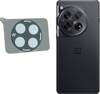 EJZATI Back Camera Lens Glass Protector for ONEPLUS 12 5G, BACK CAMERA LENS PROTECTOR