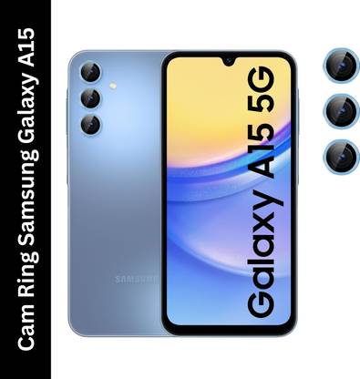 Kartuce Back Camera Lens Ring Guard Protector for Samsung Galaxy A15 4G, Samsung Galaxy A15 5G