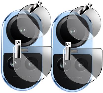 Hideous Back Camera Lens Glass Protector for OPPO Reno10 5G
