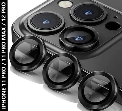 PUNAK Back Camera Lens Ring Guard Protector for Apple iPhone 11 Pro, Apple iPhone 11 Pro Max, Apple iPhone 12 Pro