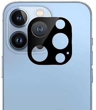 YAFILO Back Camera Lens Glass Protector for iPhone 13 Pro Anti-Scratch Glass [Easy Installation] Black