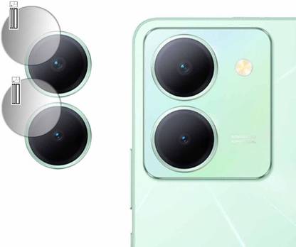 HIRDESH Back Camera Lens Glass Protector for VIVO Y36 5G