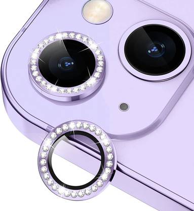CASESILY Back Camera Lens Ring Guard Protector for Apple iPhone 14