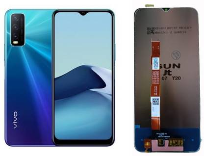 TouchYekme IPS LCD Mobile Display for Compatible WITH Touch premium Quality Vivo y20 /+y20s /+20i Testing warranty