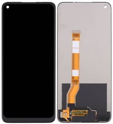 mobvit IPS LCD Mobile Display for REALME Narzo 50 (BLACK COMBO FOLDER)