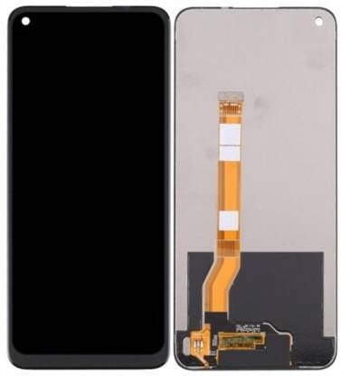 mobvit IPS LCD Mobile Display for REALME 8i (BLACK COMBO FOLDER)