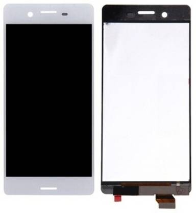 KRC KING LCD Mobile Display for Sony Xperia X - White