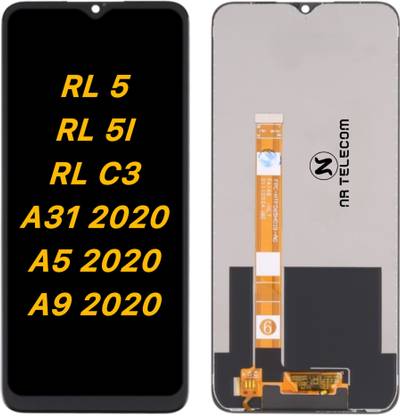 NRTELECOM IPS LCD Mobile Display for OPPO, A31-2020 REALME 5, REALME 5i, REALME C3, A52020, A92020