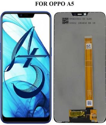 F M R IPS LCD Mobile Display for OG Oppo A5 (Folder Combo)