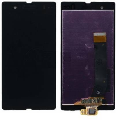 KRC KING LCD Mobile Display for sony Xperia Z LTE - Black
