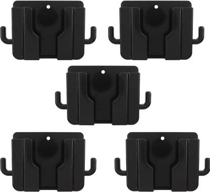 Flipkart SmartBuy Wall Mount Phone Holder Mobile Charging Stand With 2 Hook Remote Stand Pack OF 5 Mobile Holder
