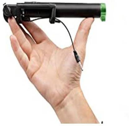 SOJUBA New Arrival Compact Extendable and Foldable Wired Selfie Stick Aux Cable Mobile Holder