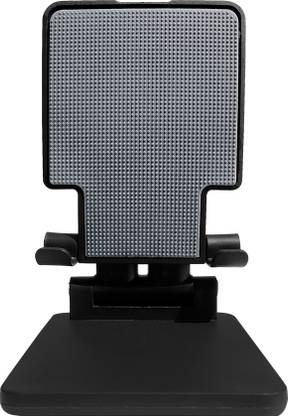 CasoShell Adjustable & Foldable For Smartphones and Tablets Black Mobile Holder