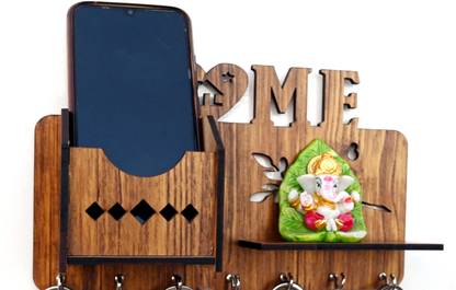 Flipkart SmartBuy Home Wooden 1 Pocket Mobile Stand For Office & Home Mobile Holder