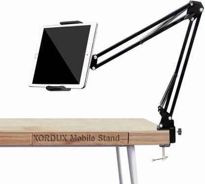 XORDUX Overhead Tripod Tablet Stand for Table Bed Mobile Holder