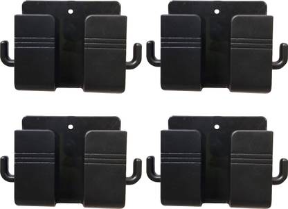 M/S DSNS Phone Stand Wall Mount For Charging | AC/TV Remote Hanging Bracket Pack OF 4 Mobile Holder