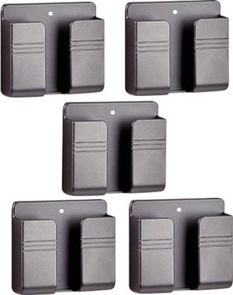 M/S DSNS Charging Wall And Remote Stand | for All Smartphones Black 5 Pices Mobile Holder