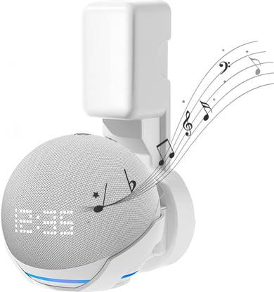 Verilux Wall Mount for Alexa Echo Dot 5th Generation, Space-Saving Solution Mobile Holder