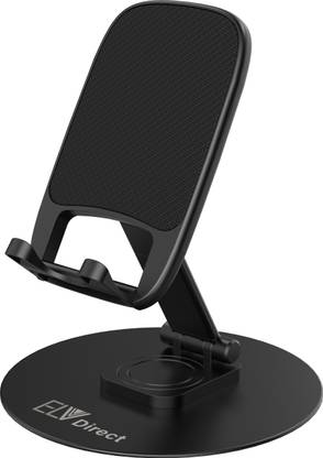 ELV DIRECT Mobile Stand Adjustable Foldable 360 Degree Rotation Cellphone Holder Stand for Mobile Holder