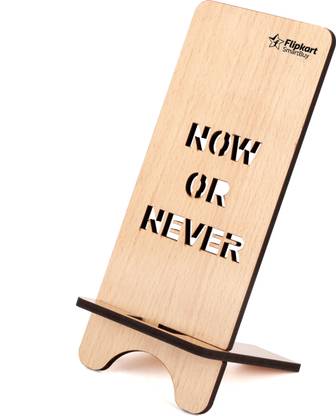 Flipkart SmartBuy MStand_Never (wood) Mobile Holder