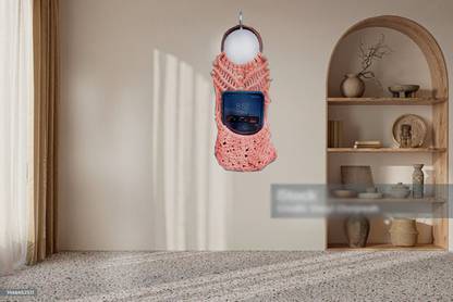 ONLINECRAFTS mobile pink color dori wala Mobile Holder