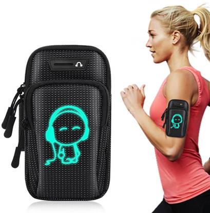 Verilux 6.5'' Phone Holder for Running Armband for Running, Cycling, Workout Arm Bands Mobile Holder