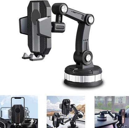 RETRACK CZ031 Upgraded Long Arm Thick Strong Suction Cup With 360 Rotation Function Mobile Holder
