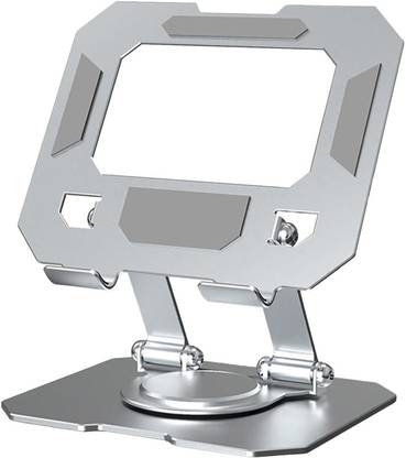BROLAVIYA Foldable Desktop 360 Rotating Base Fit For iPad, Tablet, Mobile 4-13 Inch, D3 Mobile Holder