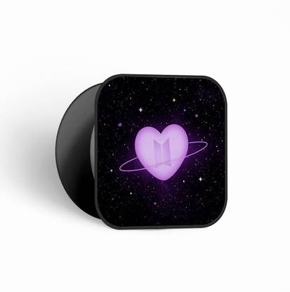 Galaxsia Mobile Grip Stand for Phones & Finger Go Grip Socket Matte Finish-BTS-01 Mobile Holder
