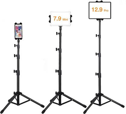 Hold up Tablet , iPad Floor Height Adjustable Tablet Tripod Mobile Holder