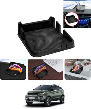 AYW Multiuse Office/Car Dashboard Anti-Slip Mobile Holder Mat Nexon 2020 Tata 2020 Mobile Holder