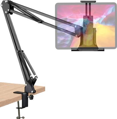 BROLAVIYA Gooseneck Flexible Lazy Arm Bracket For Fits Device 4 - 11 Inch For Tablet and Mobile Holder