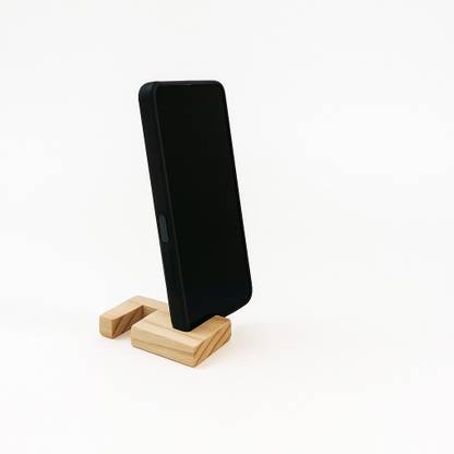USHAVI Wooden Mobile Phone Stand Holder for Desk, Table & Bedside | Cell Phone Stand| Mobile Holder