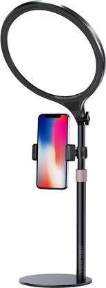 BROLAVIYA Full Screen Fill Slab Key Light Stand with Mobile Holder, 1/4" Head Mobile Holder