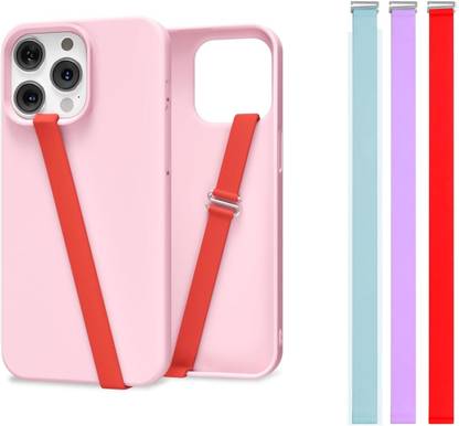 mizi (3 Pack) Finger Phone Grip Silicone Strap for Phone Case Loop with Clip Mobile Holder