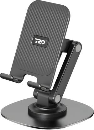 RD G-360° Rotation, Foldable Design Mobile Stand with Stable Metalic Round Base Mobile Holder