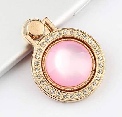 PRH Sparkle Phone Ring Holder Artificial Diamond Stand,Ring for Phones (Rose Gold) Mobile Holder