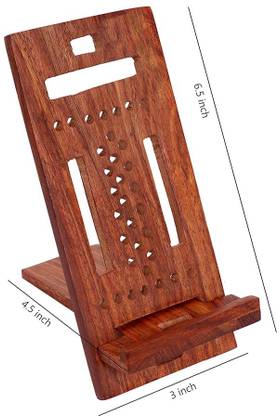 aaapremises Timbercraft wood moblie stand Mobile Holder
