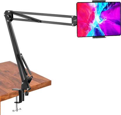 BROLAVIYA Bed Gooseneck Professional Long Articulating Arm Mobile/Tablet Stand Mount, for 4 to 10.6 inch Display Mobile Holder