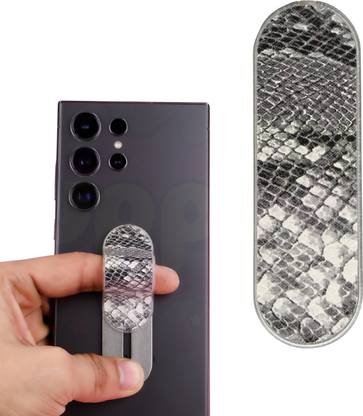 Guppy Silver Phone Holder for Hand & Mobile Back Mobile Holder