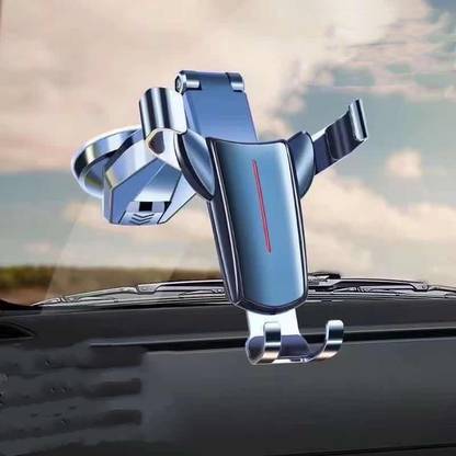 TECHGEAR Metal 360° Rotation Gravity Center Console Car Mount Phone Holder Mobile Holder