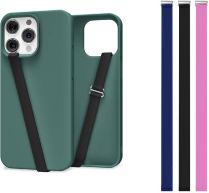 mizi (3 Pack) Finger Phone Grip Silicone Strap for Phone Case Loop with Clip Mobile Holder