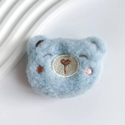 PEEPERLY Fluffy Bear Pop Socket Mobile Holder
