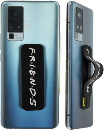 MO-GRIP Finger Grip/Selfie holder & Mobile stand for Smartphones BlackFriends Mobile Holder