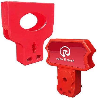 eunik E store Mobile Stand Holder for Charign Smartphone and powerbank Red Colour Pack of 2 Mobile Holder