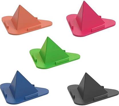 shamima Portable Three-Sided Desktop Mount Stand for Table, Bed and Desk (Pack of 5) Mobile Holder