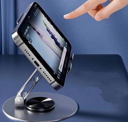 JANGI Metal body digital TX77 Smart table mobile Stand for desk online classes Mobile Holder