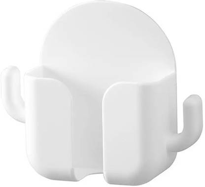 Blate BL Wall Mount Holder for Mobile, Remote - Pack of 1 (White) Mobile Holder