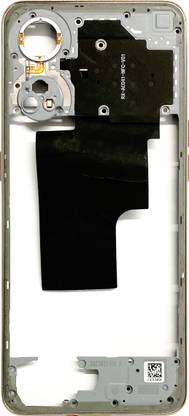 HQP for Oppo Reno8 T 4G ( CPH2481 ) - [ With Volume + Power Key & Network Strips & Flash Light ] Middle frame bezel Chassis Ring Digitizer Panel